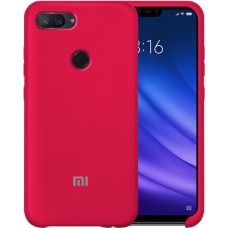 Силикон Original Case Xiaomi Mi8 Lite (Малиновый)