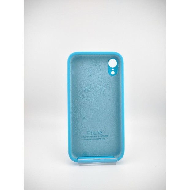 Силикон Original Square RoundCam Case Apple iPhone XR (20) Blue