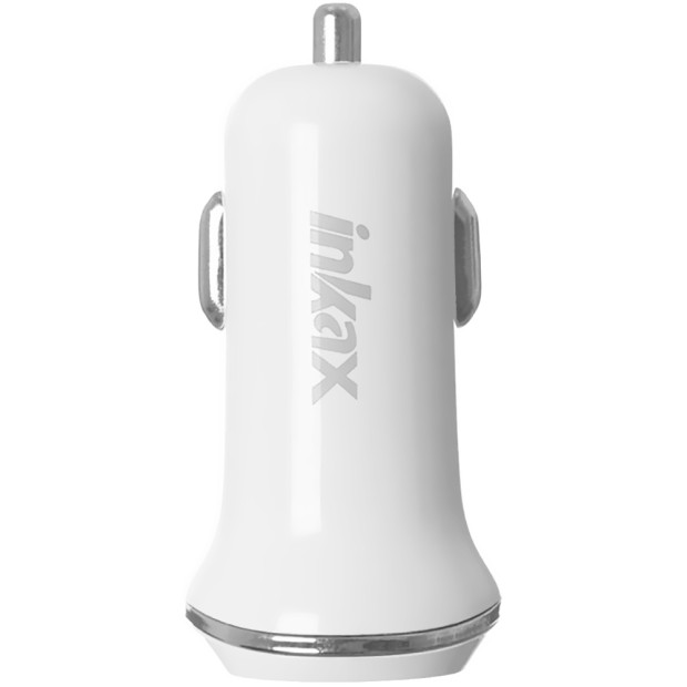 АЗУ-адаптер Inkax CD-13 1A + MicroUSB-кабель (Белый)