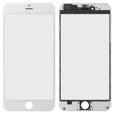 Стекло дисплея Apple iPhone 6 Plus White + Frame + OCA (AAA)