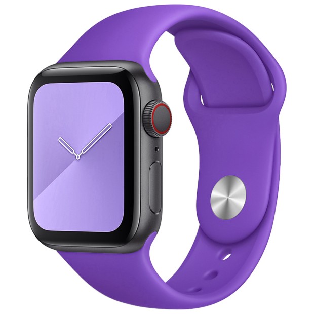 Ремешок Apple Watch Silicone 38 / 40mm (02) Ultra Violet