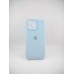 Силикон Original RoundCam Case Apple iPhone 14 Pro Max (53) Sky Blue