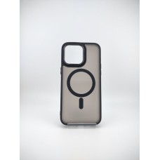 Накладка Totu Space Magsafe Apple iPhone 15 Pro Max (Чёрный)