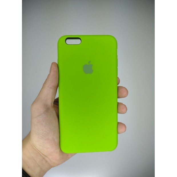 Силиконовый чехол Original Case Apple iPhone 6 Plus / 6s Plus (27) Grass Green