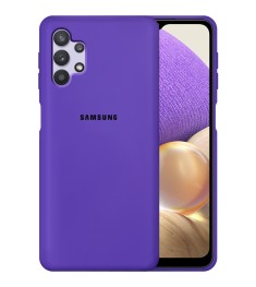 Силикон Original Case Samsung Galaxy A32 (2021) (Фиолетовый)