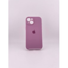 Силикон Original RoundCam Case Apple iPhone 15 (01) Bilberry