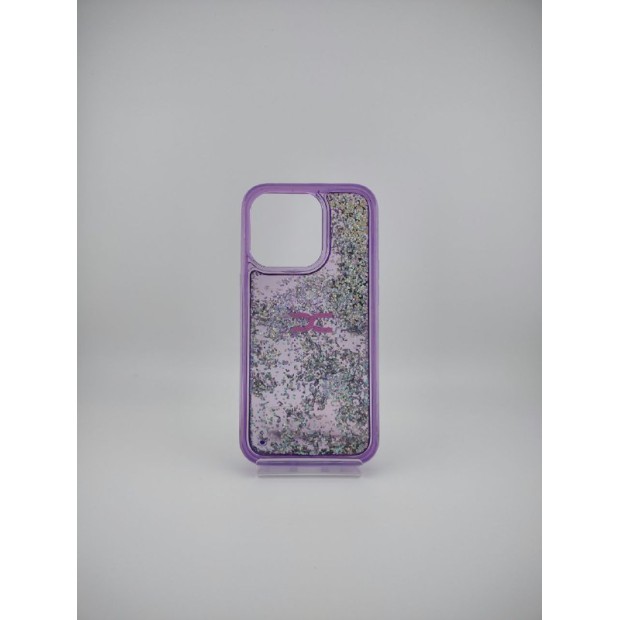 Силикон Soft Sparkles Apple iPhone 14 Pro (Purple)