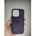 Силикон Original Round Case Apple iPhone 14 Pro (Eggplant)