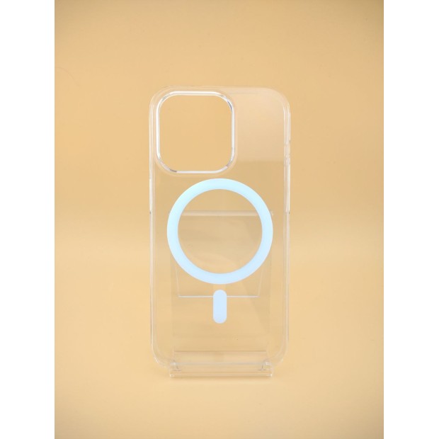 Чехол Clear Case Premium with MagSafe Apple iPhone 14 Pro (Прозрачный)