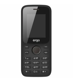 Мобильный телефон ERGO F182 Point Dual Sim (Black)