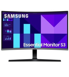 Монитор Samsung 27" Essential S3 S27D390G (LS27D390GAIXCI) VA Black Curved ..