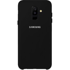 Силиконовый чехол Original Case Samsung Galaxy A6 Plus (2018) A605 (Чёрный)