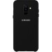 Силиконовый чехол Original Case Samsung Galaxy A6 Plus (2018) A605 (Чёрный)
