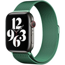 Ремешок Milanese Loop Apple Watch 38 / 40 mm (Dark Green)