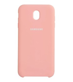 Силикон Original 360 Case Logo Samsung Galaxy J7 (2017) J730 (Розовый)