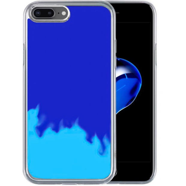 Чехол Aquarium Color Sand Apple iPhone 7 Plus / 8 Plus (Синий)