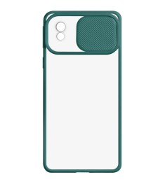 Накладка Totu Curtain Samsung Galaxy A01 Core (Тёмно-зелёный)