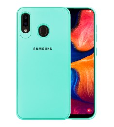 Силиконовый чехол Junket Case Samsung Galaxy A20 / A30 (2019) (Бирюзовый)