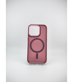 Накладка Totu Space Magsafe Apple iPhone 14 Pro (Бордовый)