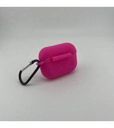 Чехол для наушников Full Silicone Case Apple AirPods Pro (60) Fuchsia