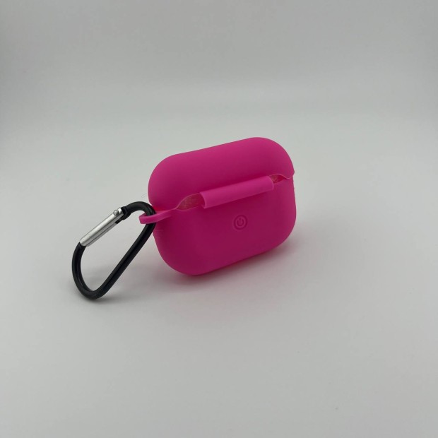 Чехол для наушников Full Silicone Case Apple AirPods Pro (60) Fuchsia