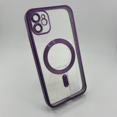 Чехол UMKU Shining with MagSafe Apple iPhone 11 (Amethyst)