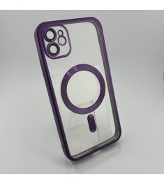 Чехол UMKU Shining with MagSafe Apple iPhone 11 (Amethyst)