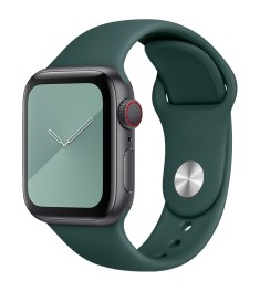 Ремешок Apple Watch Silicone 38 / 40mm (03) Dark Olive