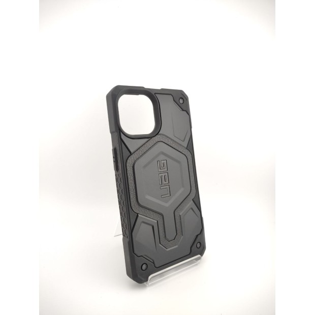 Чехол Armor UAG Monarch Pro Leather with MagSafe Apple iPhone 15 (Чёрный)