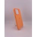 Чехол Silicone Case with MagSafe Apple iPhone 15 Pro (Orange Sorbet)