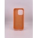 Чехол Silicone Case with MagSafe Apple iPhone 15 Pro (Orange Sorbet)