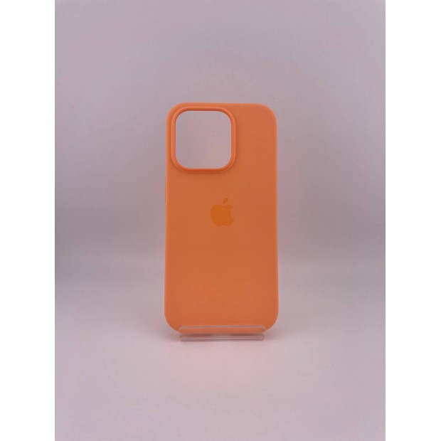 Чехол Silicone Case with MagSafe Apple iPhone 15 Pro (Orange Sorbet)