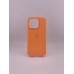 Чехол Silicone Case with MagSafe Apple iPhone 15 Pro (Orange Sorbet)