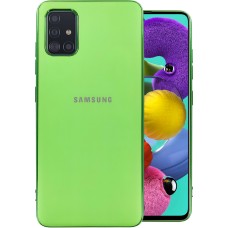 Силикон Zefir Matte Case Samsung Galaxy A51 (2020) (Зелёный)