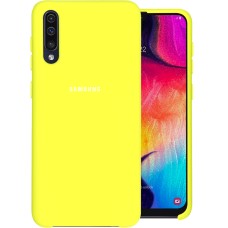Силикон Original Case Samsung Galaxy A30s / A50 / A50s (2019) (Лимонный)