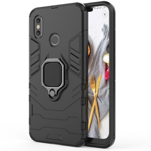 Бронь-чехол Ring Armor Case Xiaomi Mi8 SE (Чёрный)