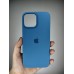 Силикон Original Round Case Apple iPhone 13 Pro Max (45) Denim Blue