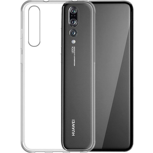 Чехол Силикон WS для Huawei P20 Pro (прозрачный)