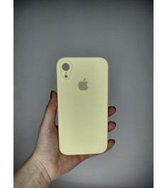 Силикон Original RoundCam Case Apple iPhone XR (51) Mellow Yellow