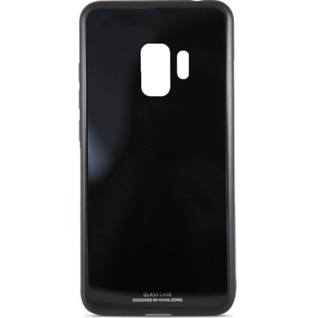 Накладка Glass Case Samsung Galaxy S9 (чёрный)