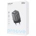 Чорний зарядний пристрій Proove Pure GaN 30W з одним портом Type-C (модель WCPU30012201). Чорний зарядний пристрій Proove Pure GaN 30W з одним портом Type-C (модель WCPU30012201).