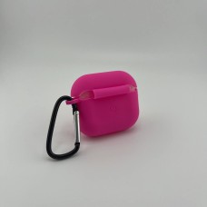 Чехол для наушников Full Silicone Case Apple AirPods 3 (60) Fuchsia