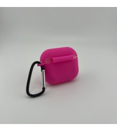 Чехол для наушников Full Silicone Case Apple AirPods 3 (60) Fuchsia