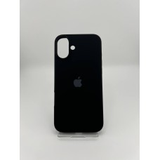 Силикон Original Round Case Apple iPhone 16 Plus (07) Black