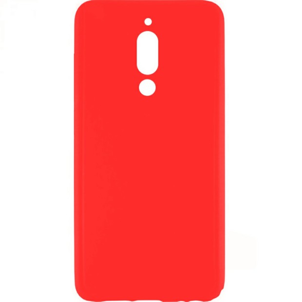 Силиконовый чехол Multicolor Meizu M6T (красный)