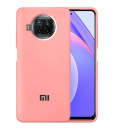 Силикон Original 360 Case Logo Xiaomi Mi 10T Lite (Розовый)