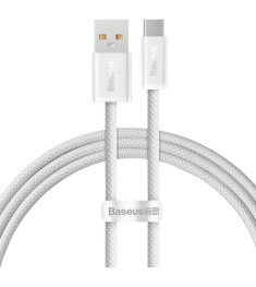 USB-кабель Baseus Dynamic 100W (1m) (Type-C) (Белый) CALD000602