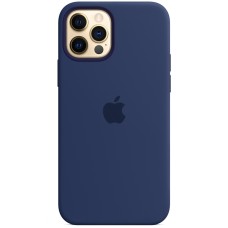 Чехол Silicone Case Apple iPhone 12 Pro Max (Blue)