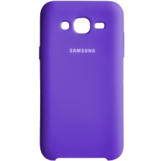 Силиконовый чехол Original Case Samsung Galaxy J5 (2015) J500 (Фиолетовый)