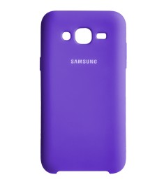 Силиконовый чехол Original Case Samsung Galaxy J5 (2015) J500 (Фиолетовый)